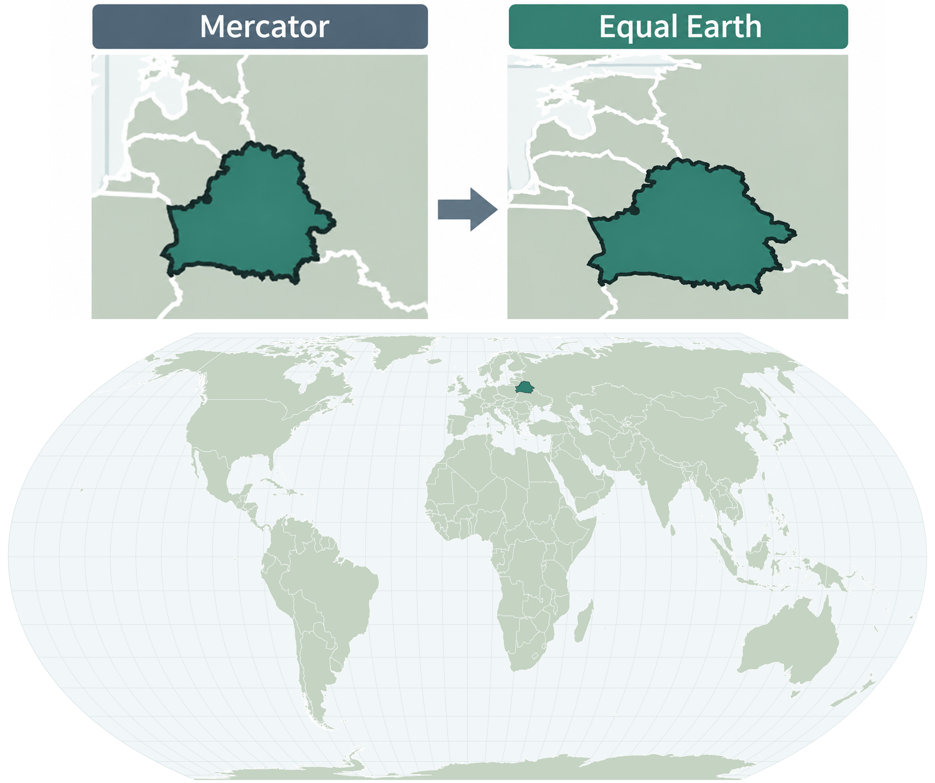 Equal Earth projection