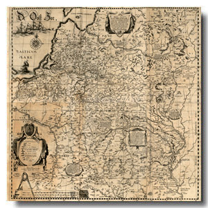 карта ВКЛ 1613 скачать