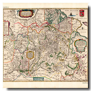старинные карты Беларуси