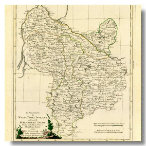 старинная карта балтика